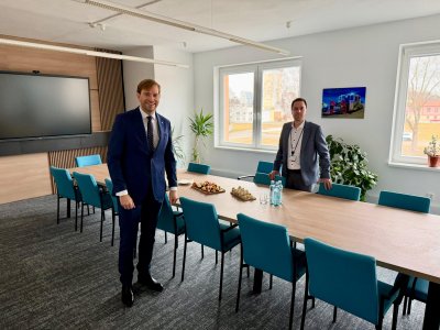 Ministr zdravotnictví navštívil ZZS Jihočeského kraje